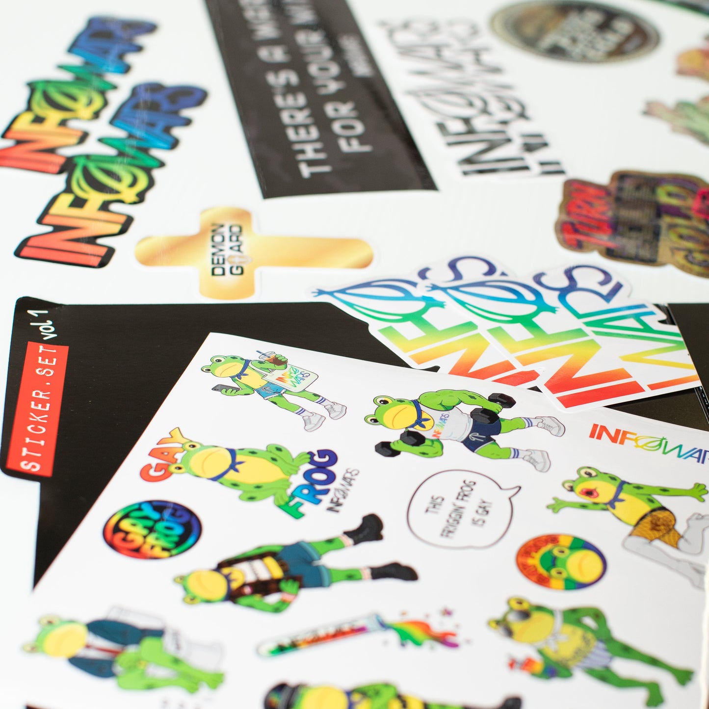 InfoWars Sticker Dossier