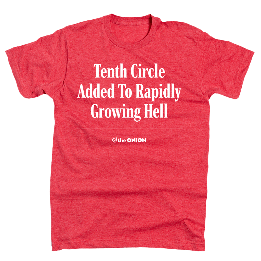 'Tenth Circle' Headline T-Shirt