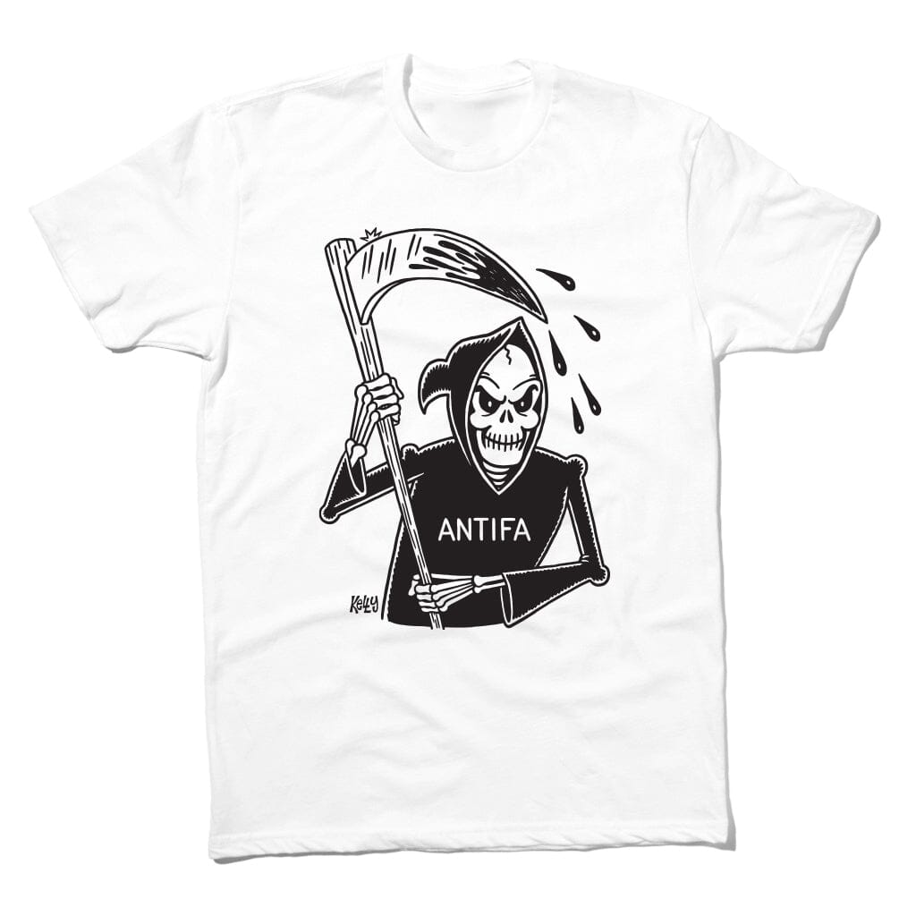 The Dire Threat of ANTIFA: Kelly Collection T-Shirt