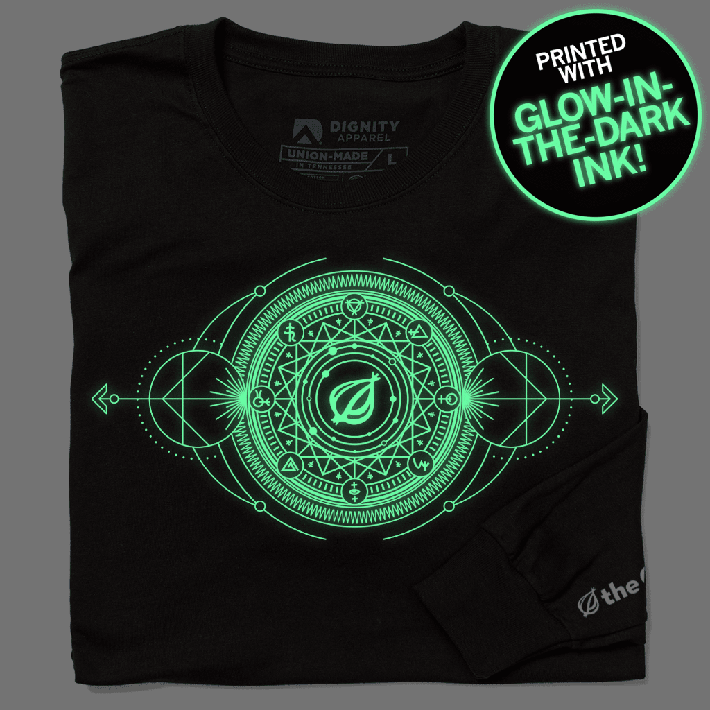 The Onionati Glow In The Dark Long Sleeve Shirt