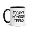 'Today's No-Good Teens' Cartoon Mug