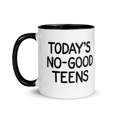 'Today's No-Good Teens' Cartoon T-Shirt