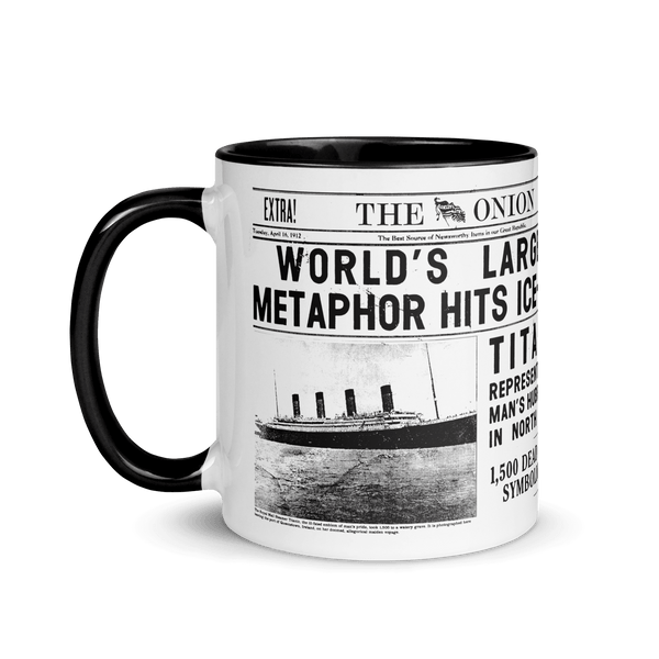 The Onion's 'The Events Depicted In 'Star Wars'' Mug from The Onion Store