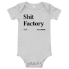 'Shit Factory' Onion Headline Baby Onesie
