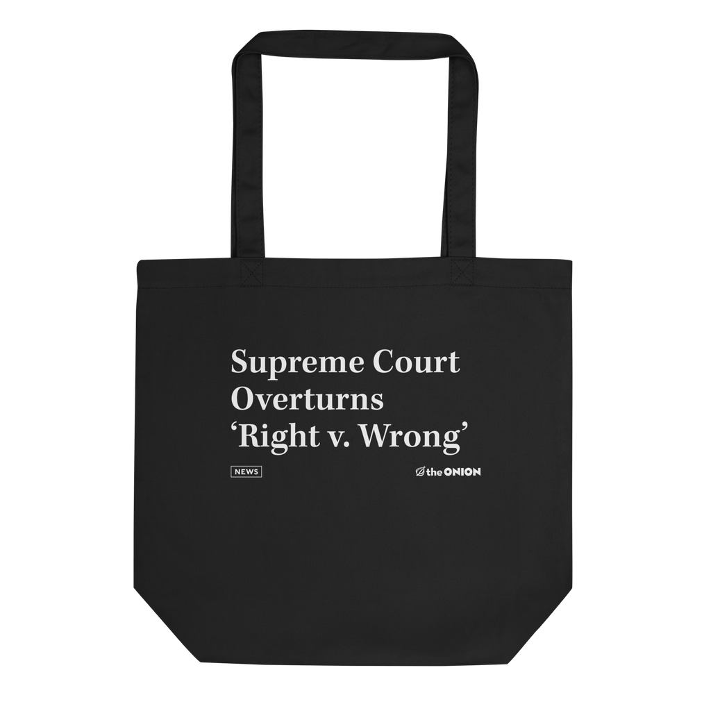 Right v. Wrong Tote Bag