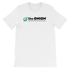 The Onion's 'Classic Logo' T-Shirt White / 4XL from The Onion Store