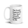 The Onion's 'The Events Depicted In 'Star Wars'' Mug