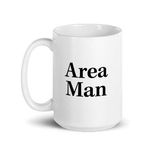 The Onion's 'Area Man' Mug