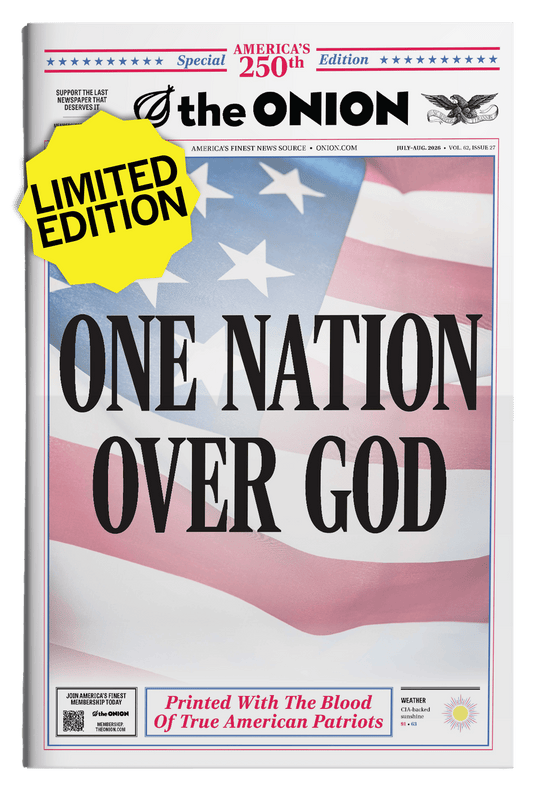 The Onion Newspaper, 'America's 250th' Commemorative Issue