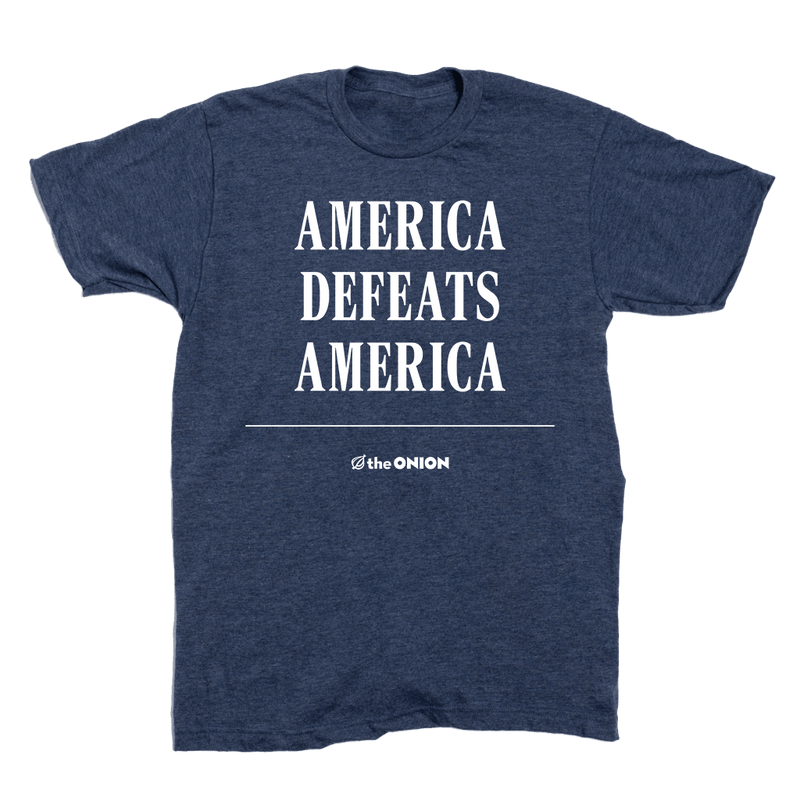 'America Defeats America' Headline Shirt