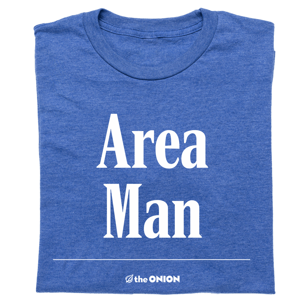 'Area Man' Headline T-Shirt