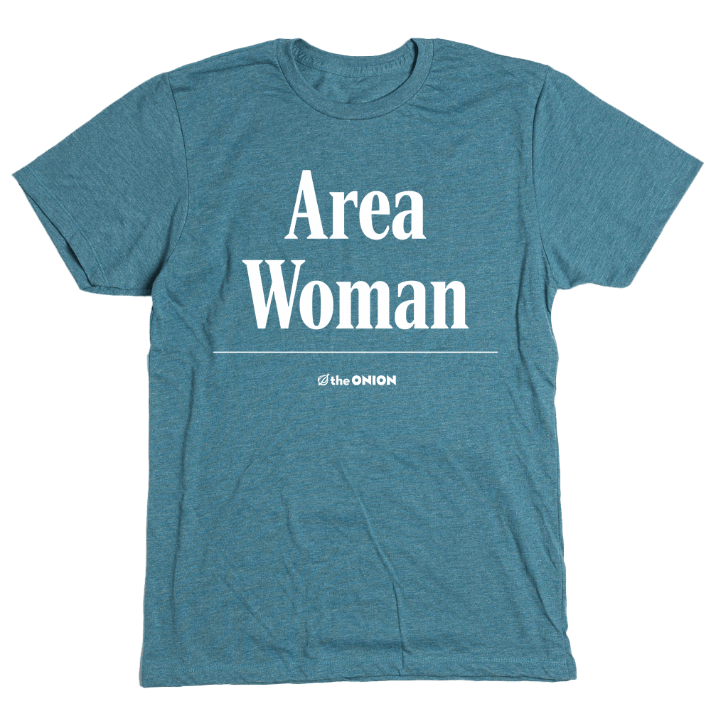'Area Woman' Headline T-Shirt