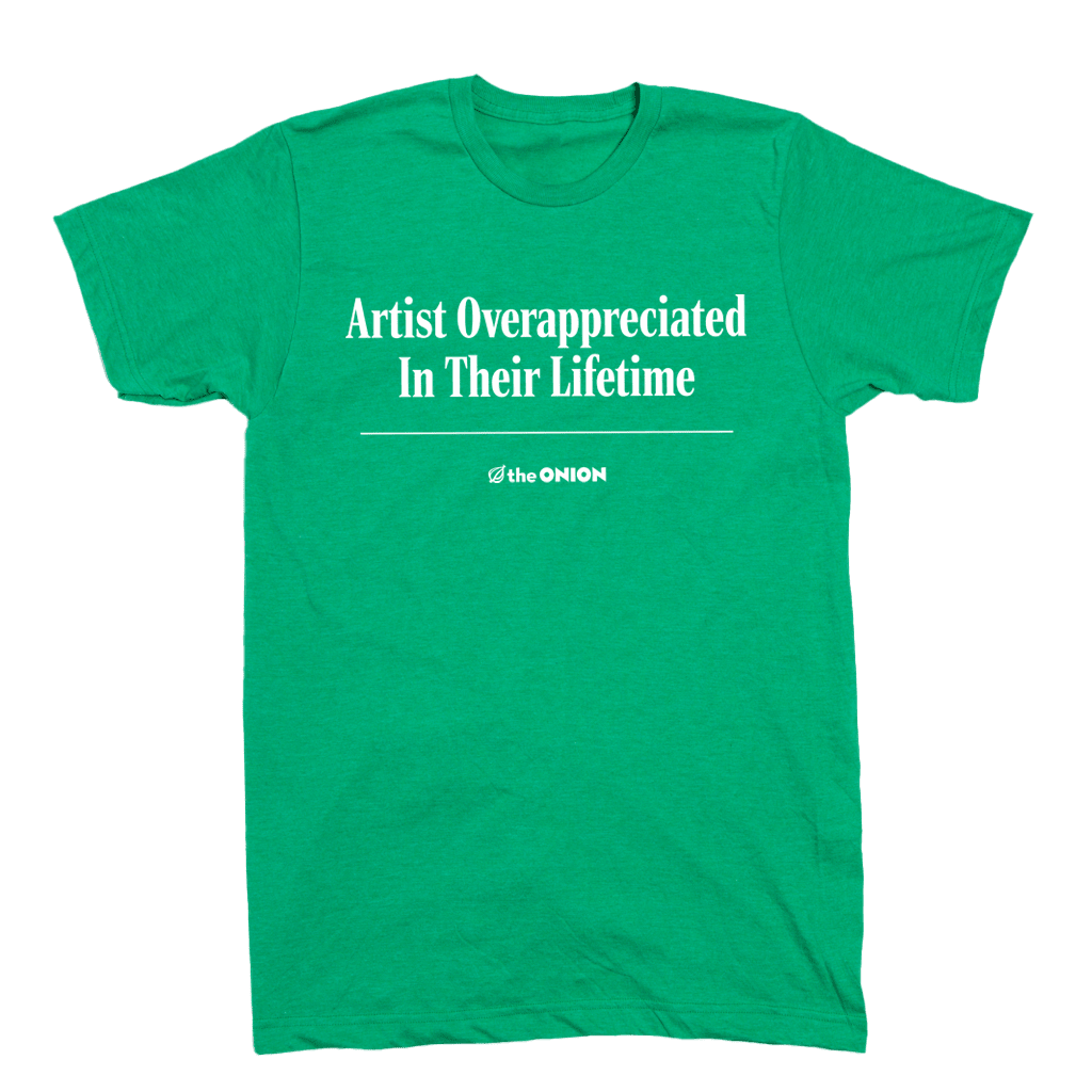 Artist Overappreciated Headline T-Shirt