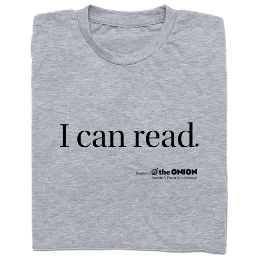 'I Can Read' Vintage T-Shirt