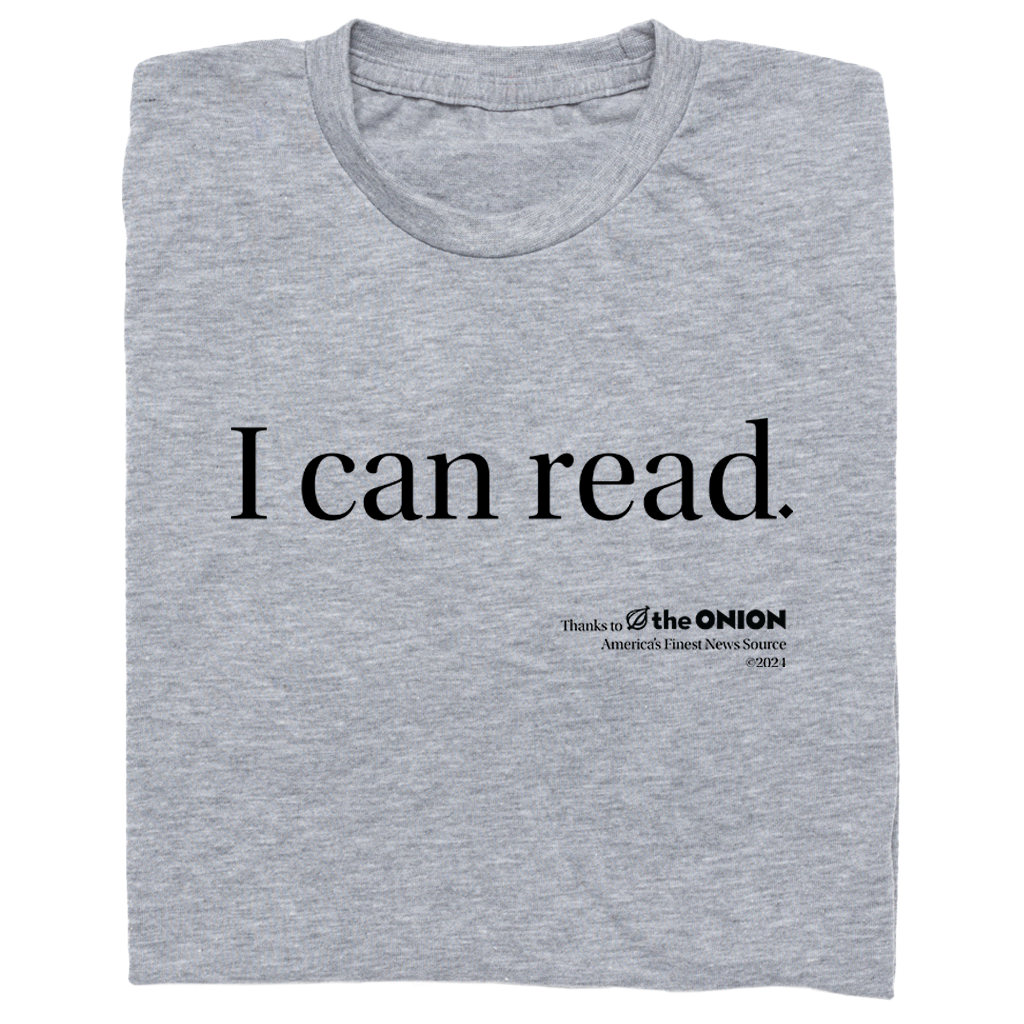 'I Can Read' Vintage T-Shirt