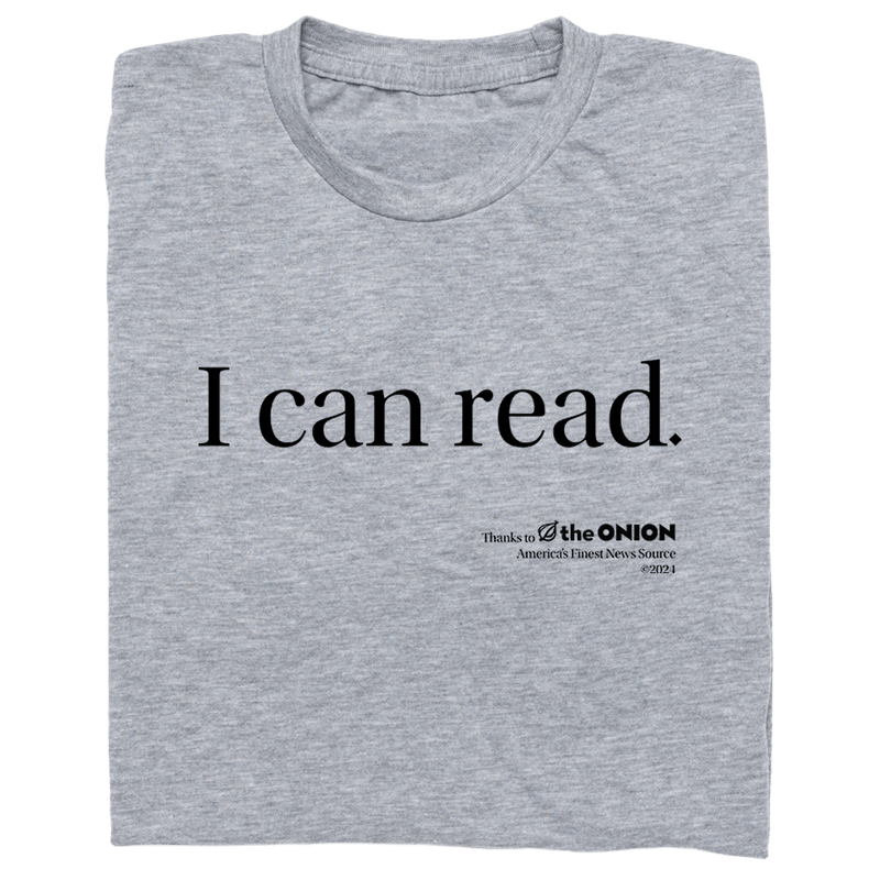 'I Can Read' Vintage T-Shirt