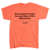 'Most Incompetent Coworker Once Again Shines' Headline T-Shirt