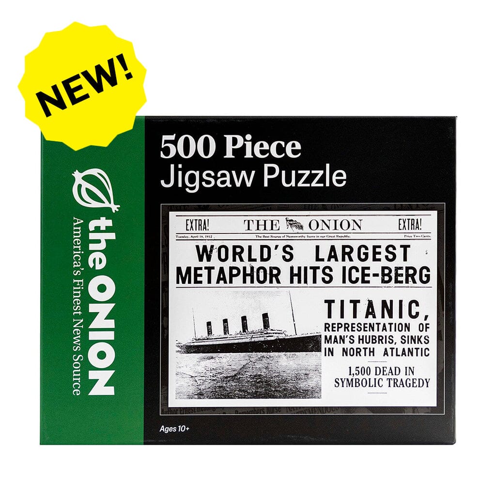 The Onion 500 Piece Jigsaw Puzzle