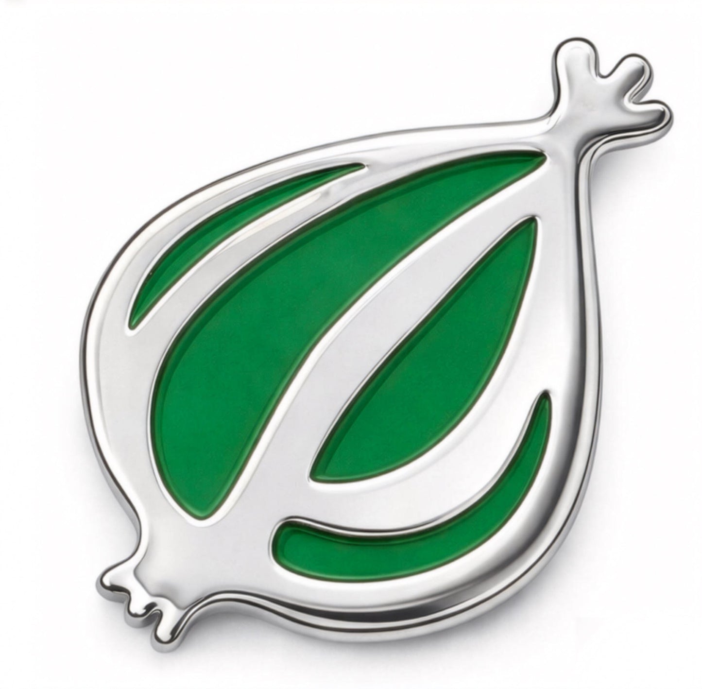 The Onion Logo Pin