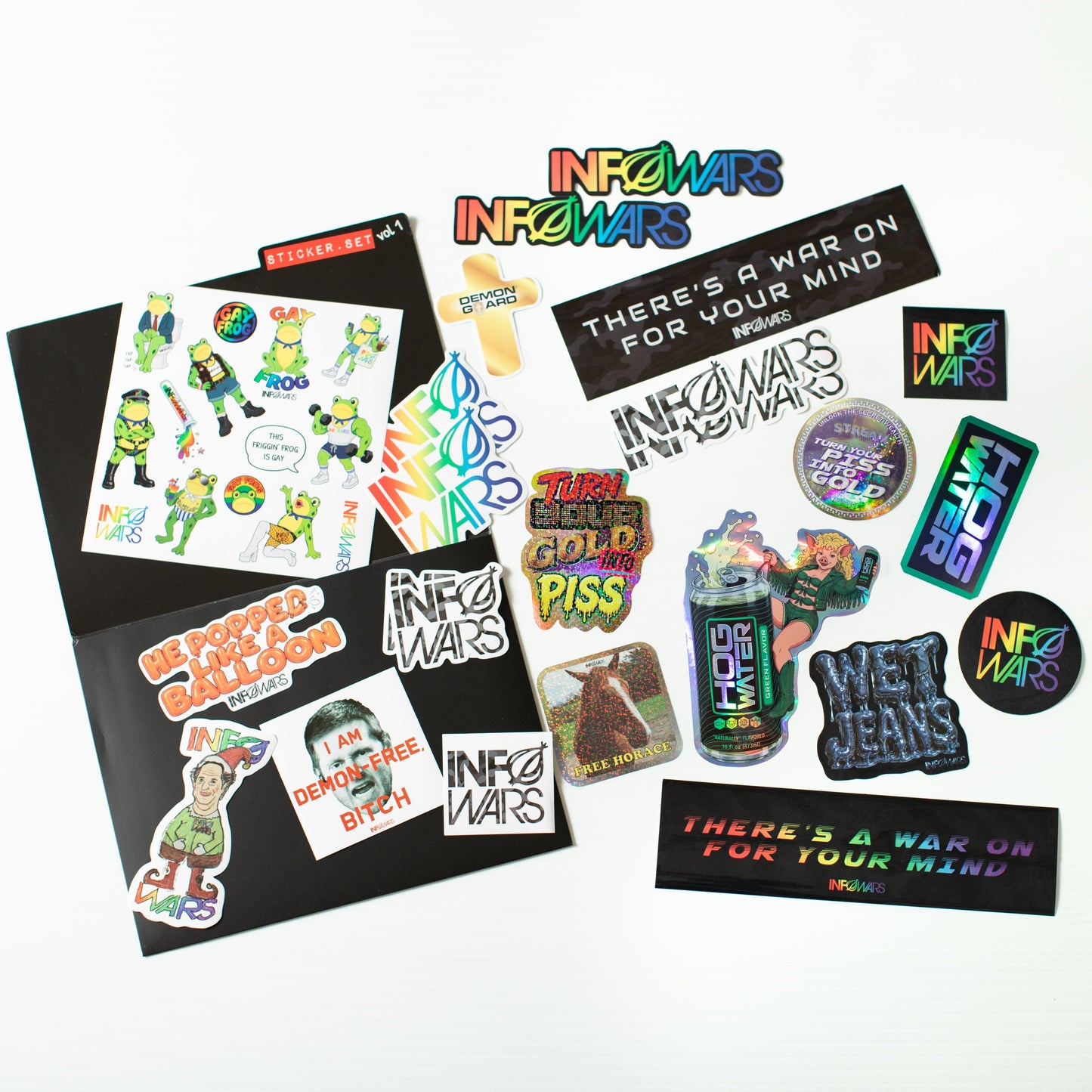InfoWars Sticker Dossier