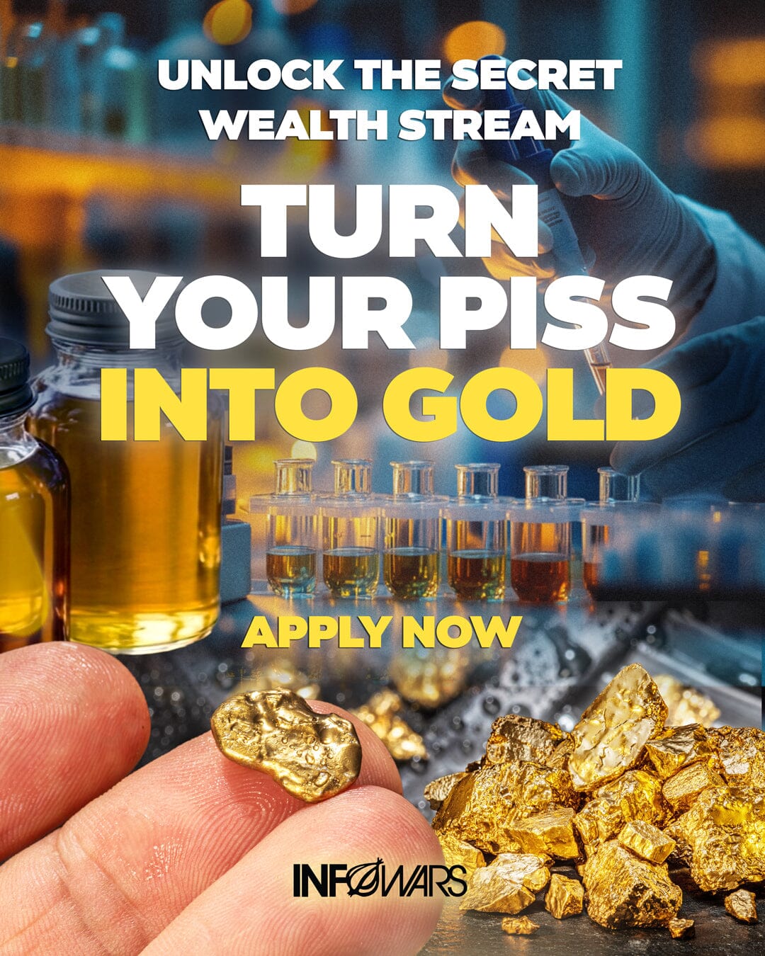 Turn Your Piss Into Gold