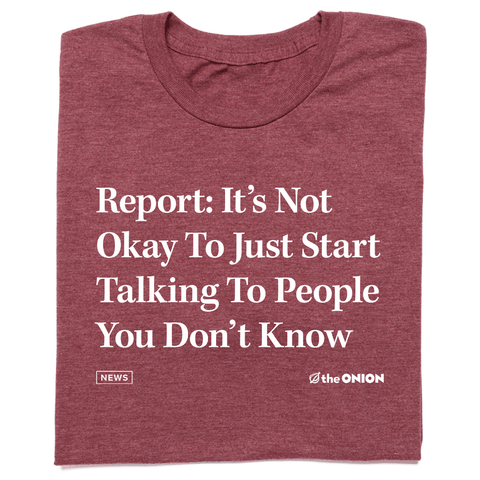 'Report: Nuclear War' Headline T-Shirt