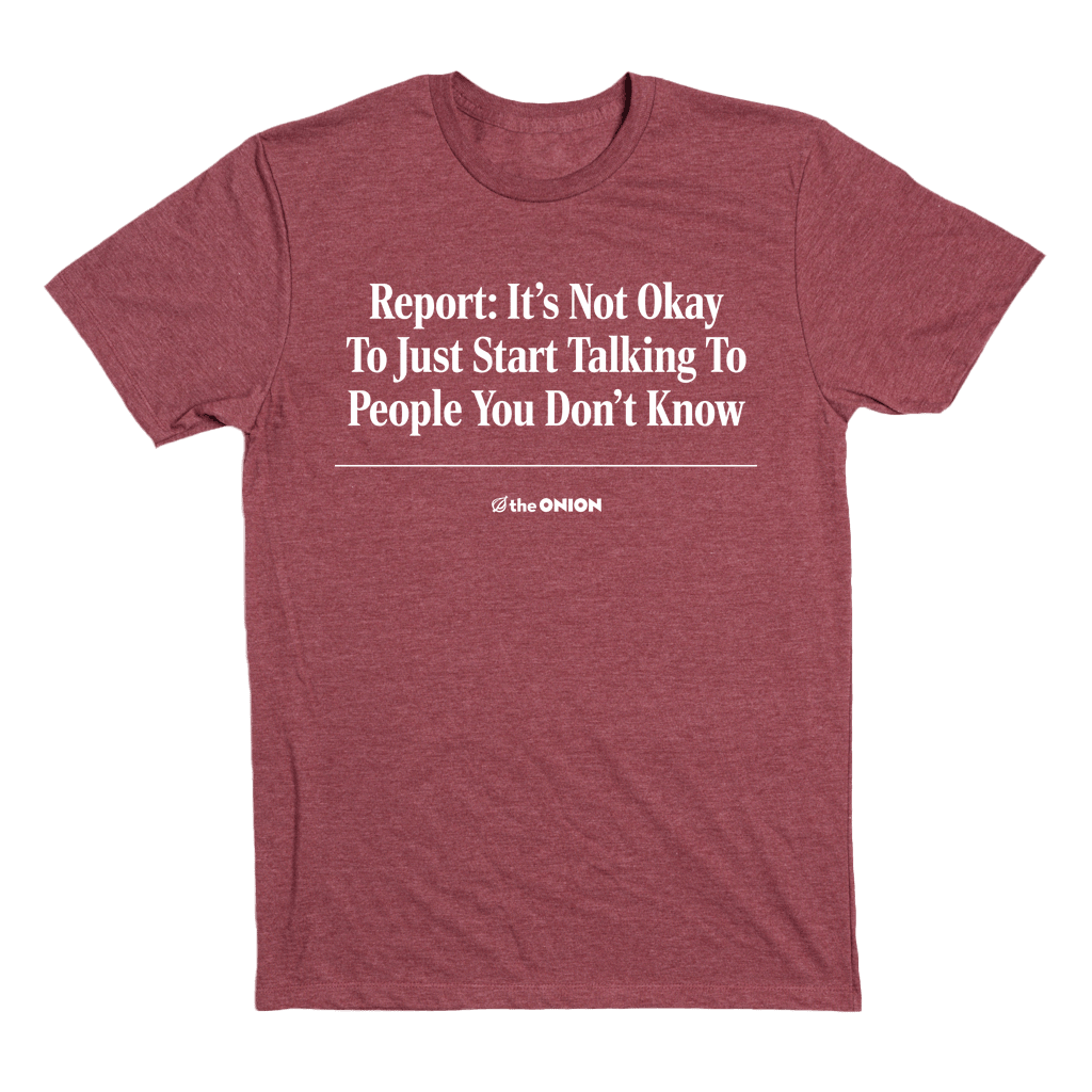 'Report: It's Not Okay' Headline T-Shirt