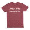 'Report: It's Not Okay' Headline T-Shirt