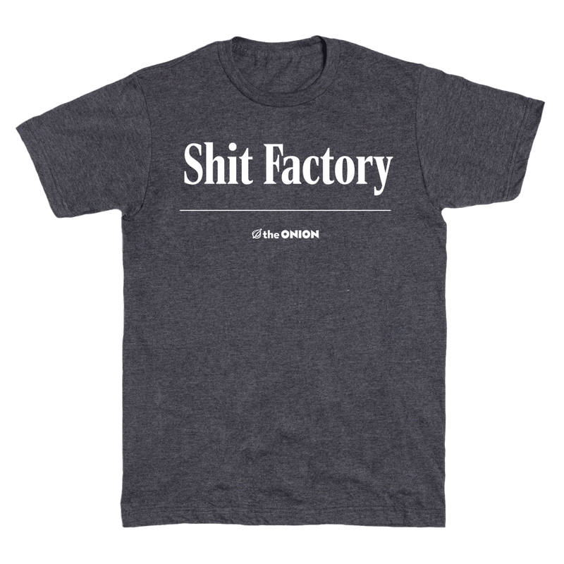 'Shit Factory' Headline T-Shirt