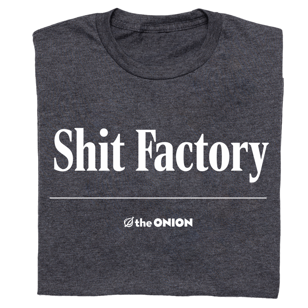 'Shit Factory' Headline T-Shirt