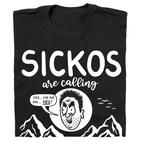 Cartoon 'Sickos' Sticker