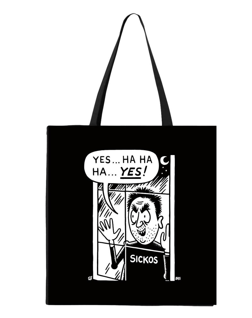 'Cartoon Sickos' Tote Bag