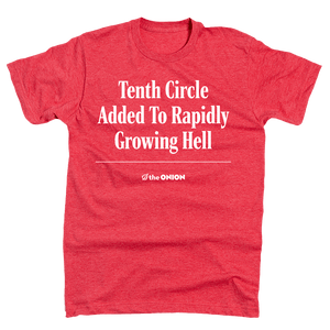 'Tenth Circle' Headline T-Shirt