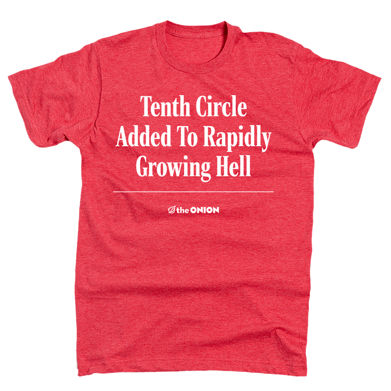 'Tenth Circle' Headline T-Shirt