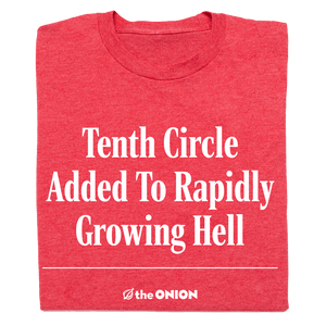 'Tenth Circle' Headline T-Shirt