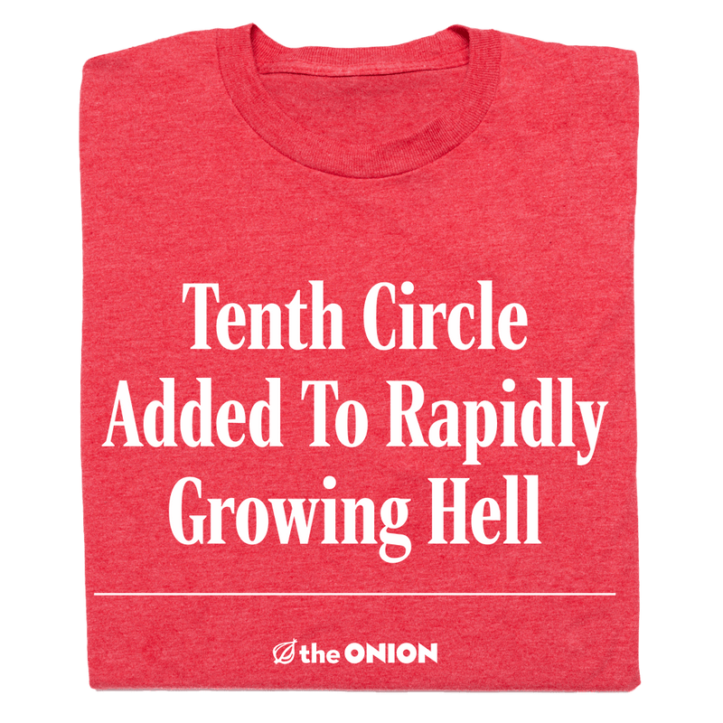 'Tenth Circle' Headline T-Shirt