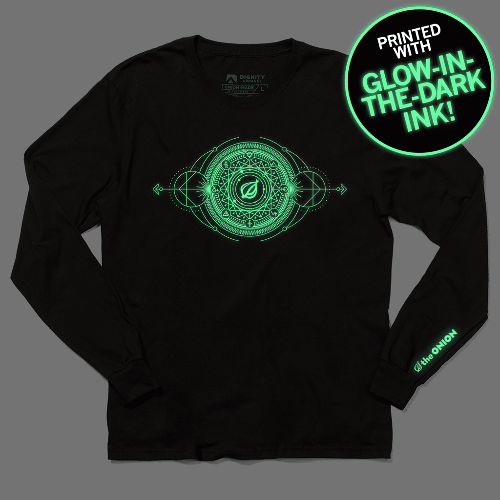 The Onionati Glow In The Dark Long Sleeve Shirt