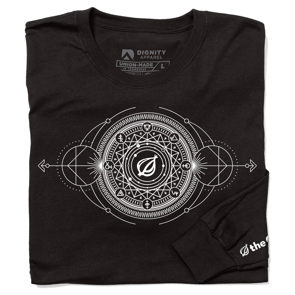 The Onionati Glow In The Dark Long Sleeve Shirt