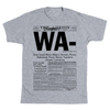 'WA-' Vintage T-Shirt