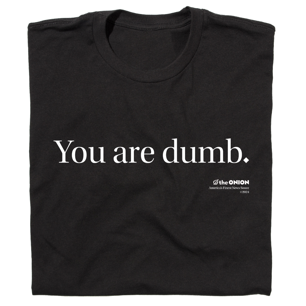 'You Are Dumb' Vintage T-Shirt