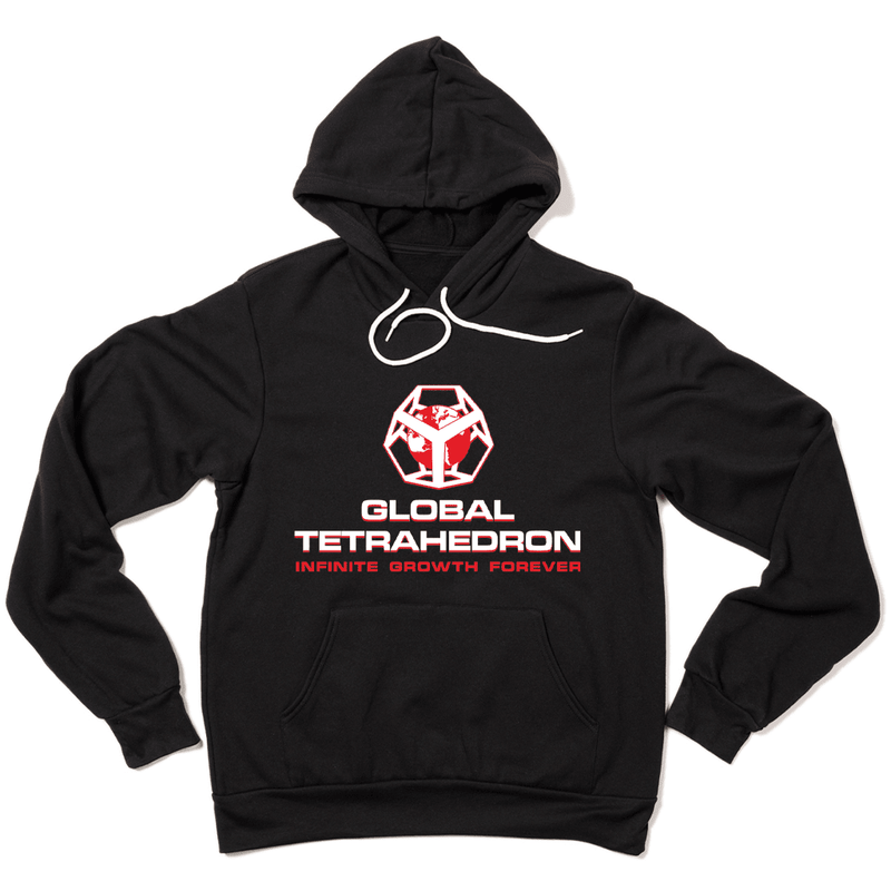 Global Tetrahedron: Infinite Growth Forever Hoodie