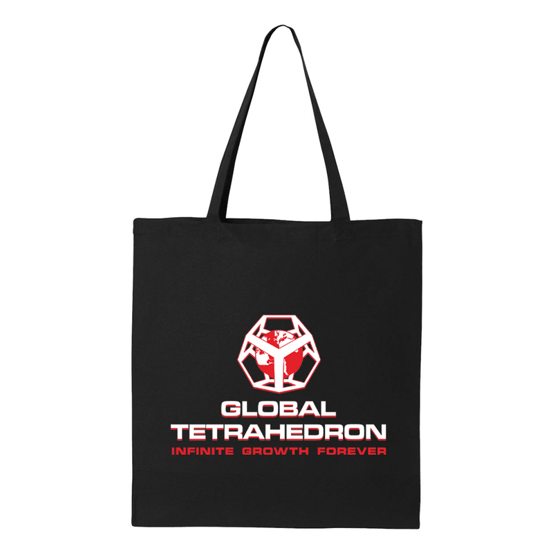 Global Tetrahedron: Infinite Growth Forever Tote Bag