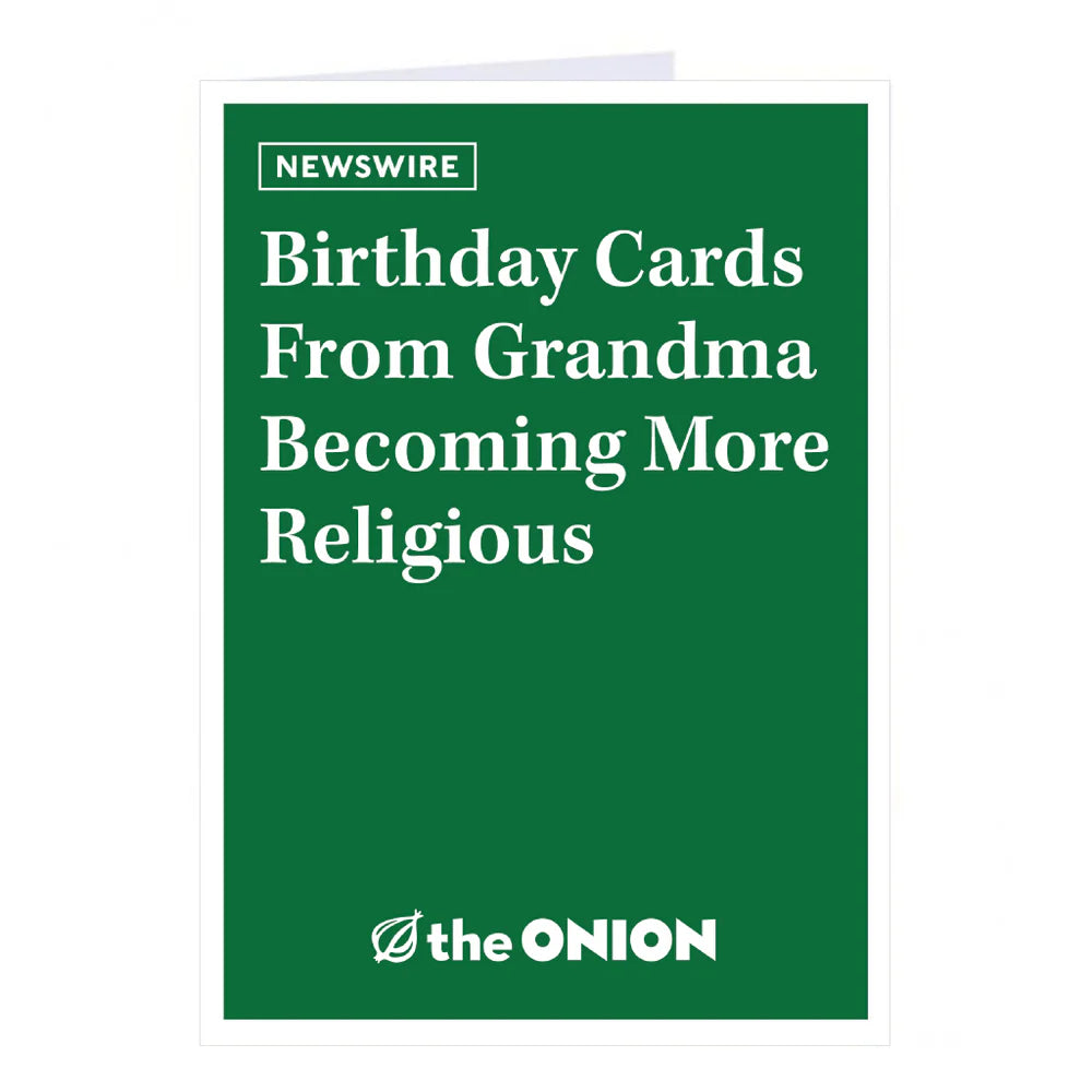 Cards From Grandma Greeting Card