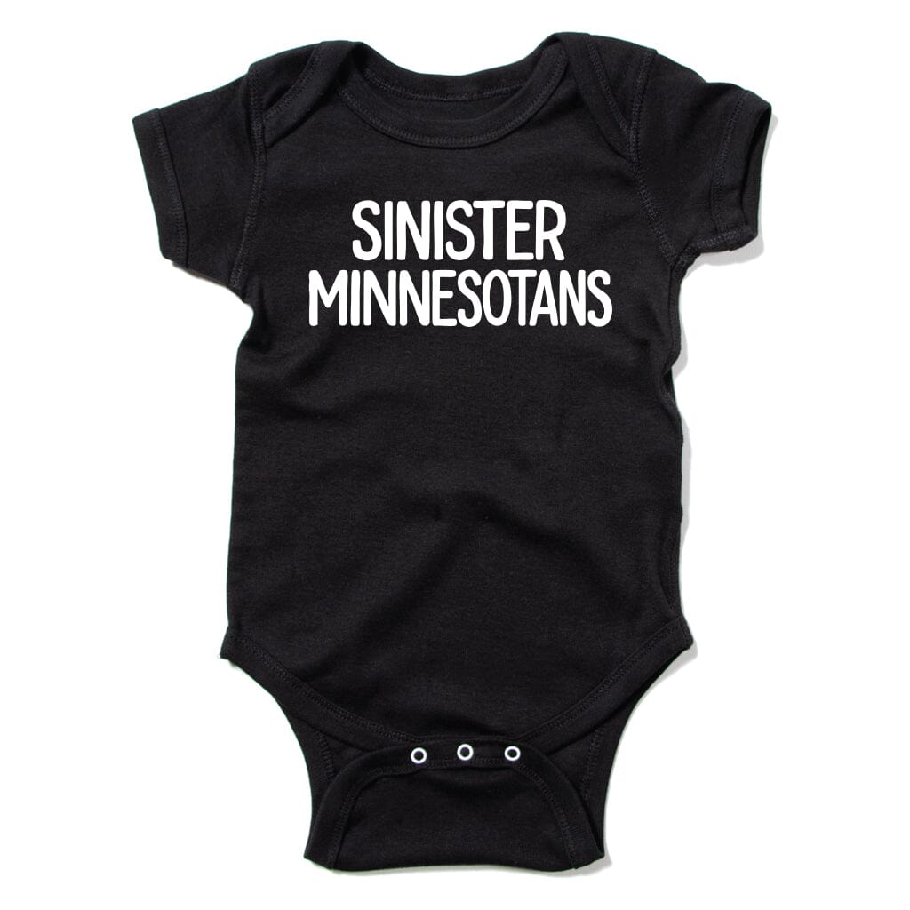 'Sinister Minnesotans' Onion Headline Baby Onesie