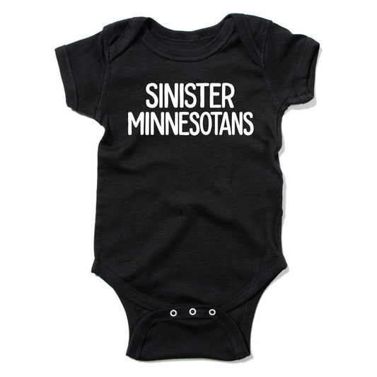 'Sinister Minnesotans' Onion Headline Baby Onesie