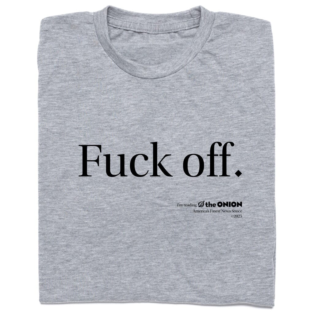 'Fuck Off. I'm Reading 'The Onion'' Vintage T-Shirt