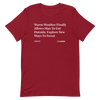 Both Headphones Removed Out Of Respect Onion Headline T-Shirt