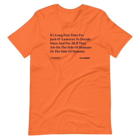 Both Headphones Removed Out Of Respect Onion Headline T-Shirt