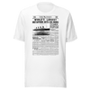 'World's Largest Metaphor' Front Page T-Shirt