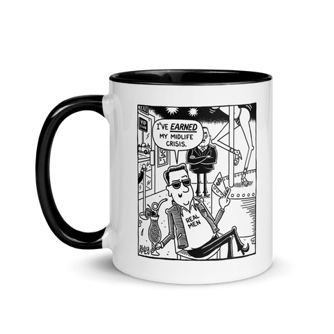 'Coddled Millennials' Cartoon Premium Mug